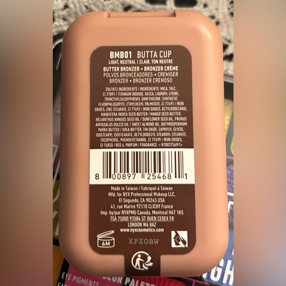 NYC Buttermelt Bronzer in BUTTA CUP NEW in Sealed Packaging - Picture 3 of 7